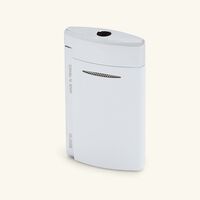 st dupont minijet lighter white