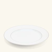 bernardaud dune dinner plate round white 26cm