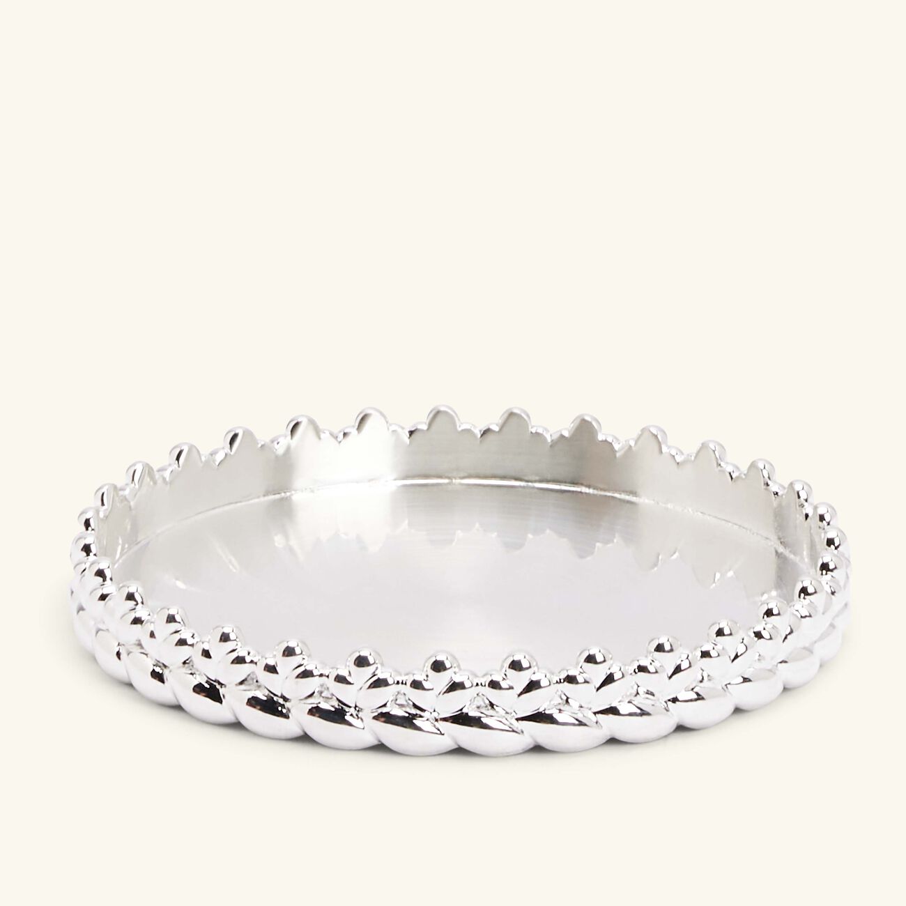 christofle babylone candle holder silver plated