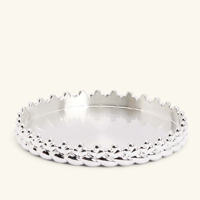 christofle babylone candle holder silver plated