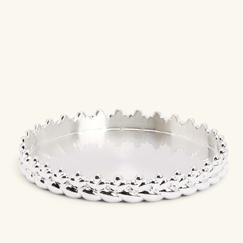 christofle babylone candle holder silver plated