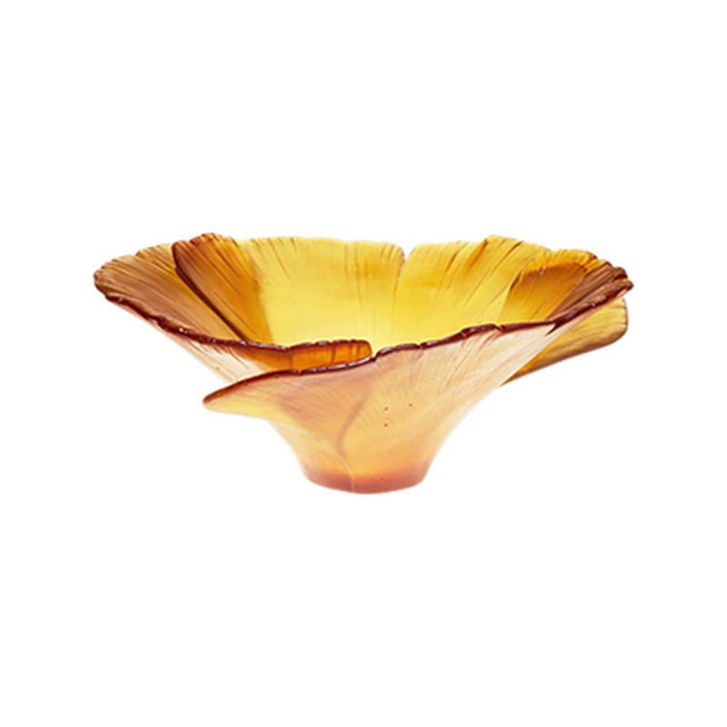قطعة ديكور مركزية جينكو صفراء large