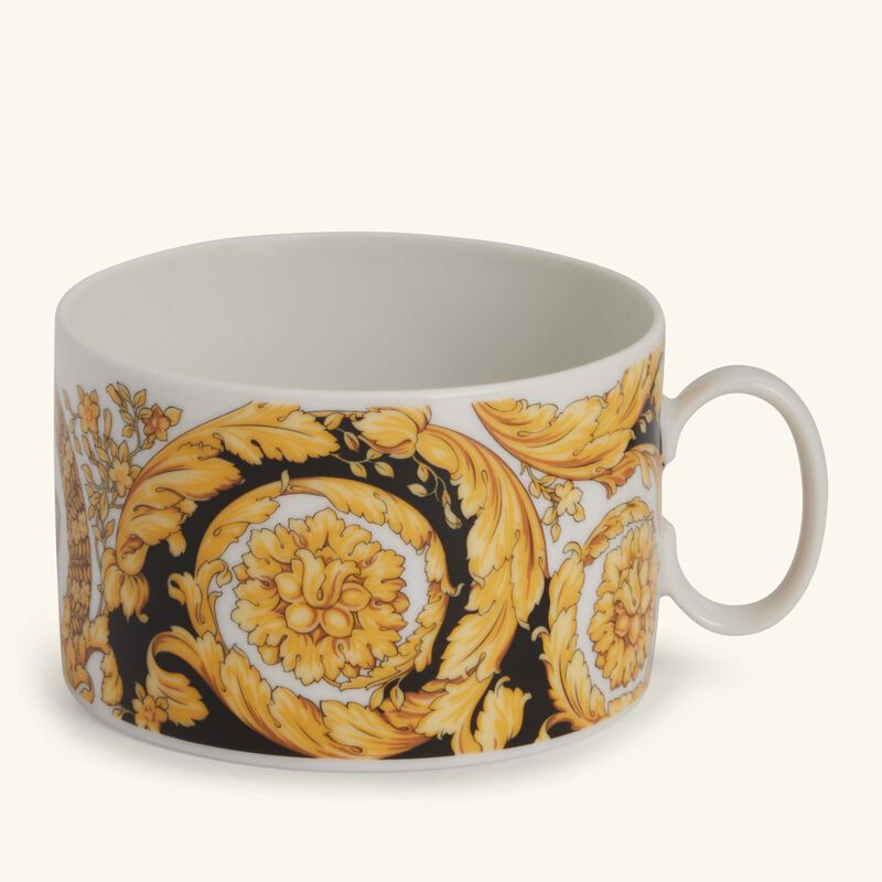 Barocco 92 Tea Cup & Saucer versace barocco 92 tea cup   saucer