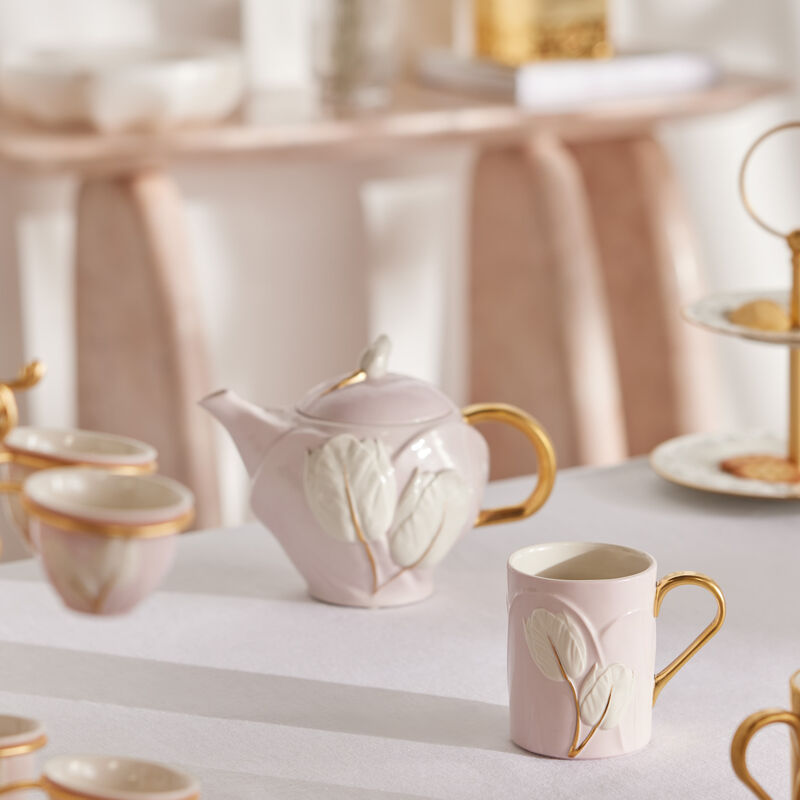 villari tulip mug pink