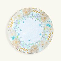bernardaud feerie michael cailloux salad plate round pink 21cm