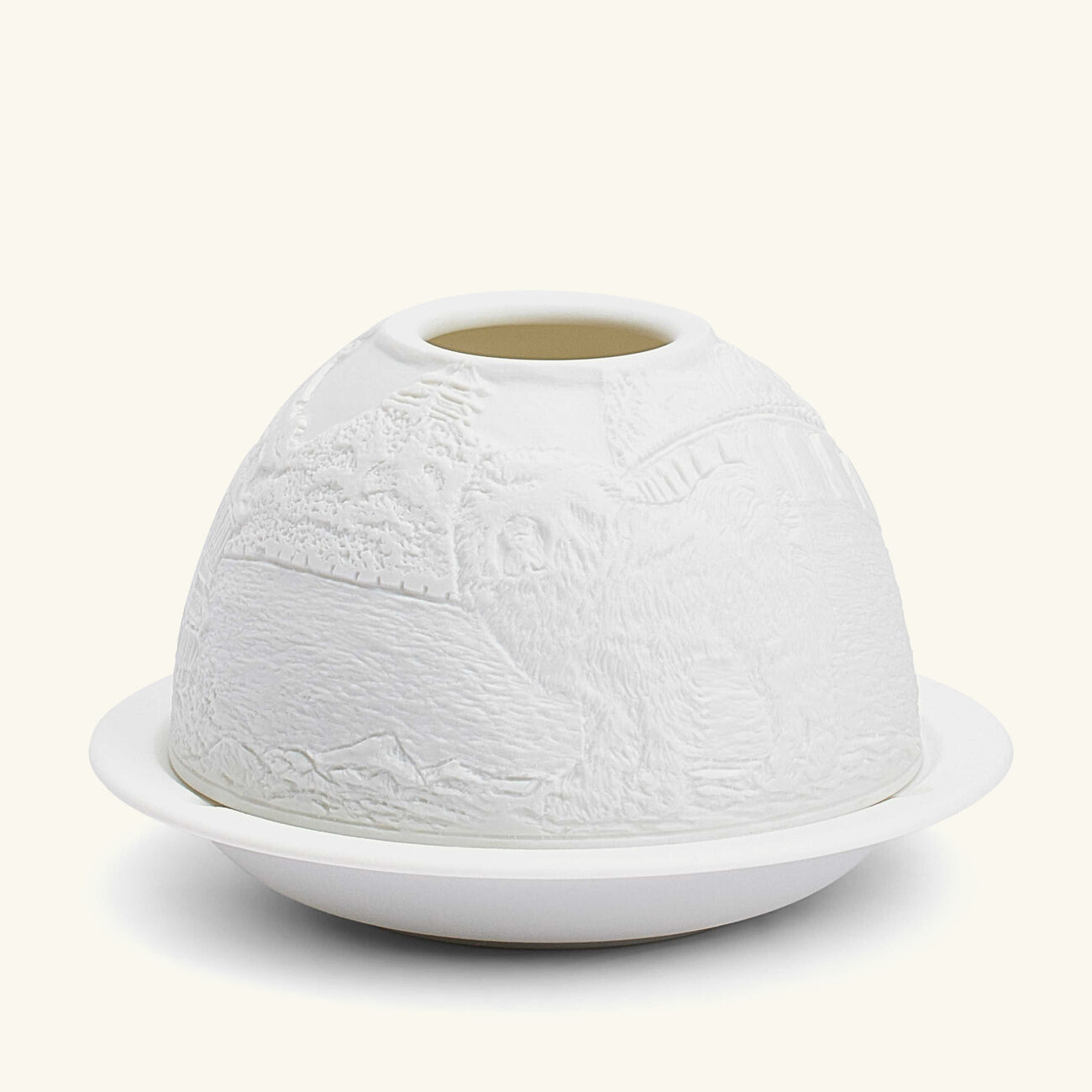 bernardaud l ann e du chien lithophanie