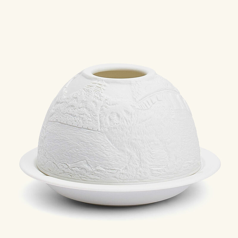 bernardaud l ann e du chien lithophanie