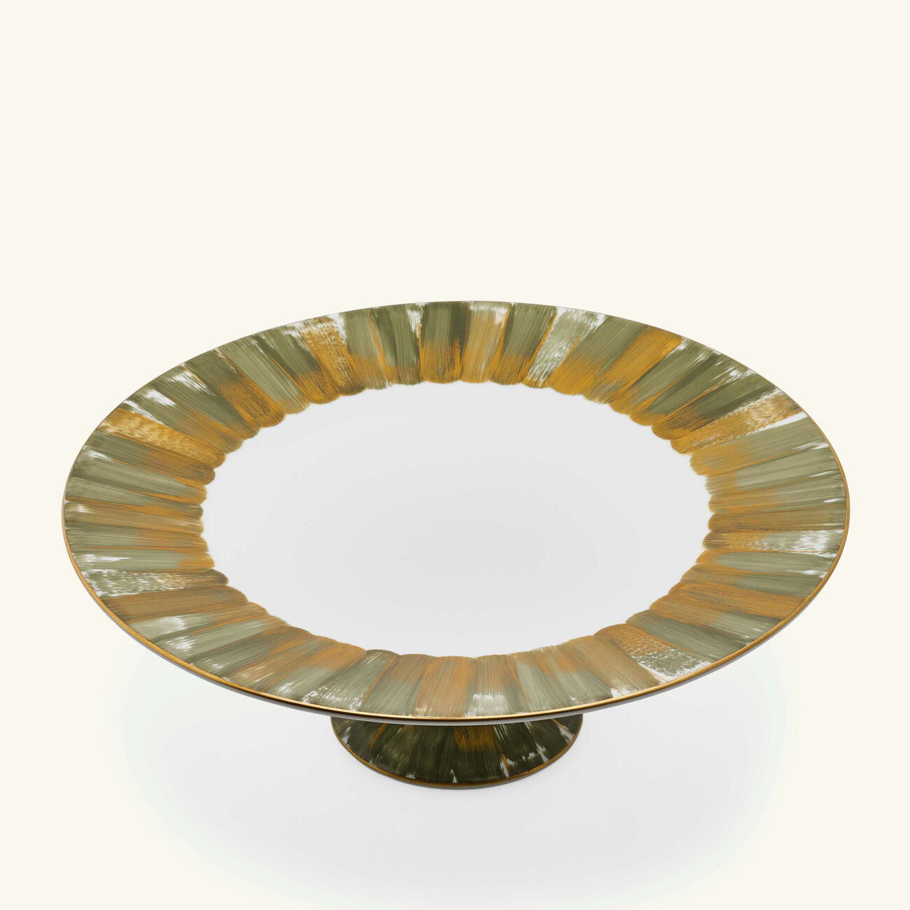 marie daage panache cake stand green