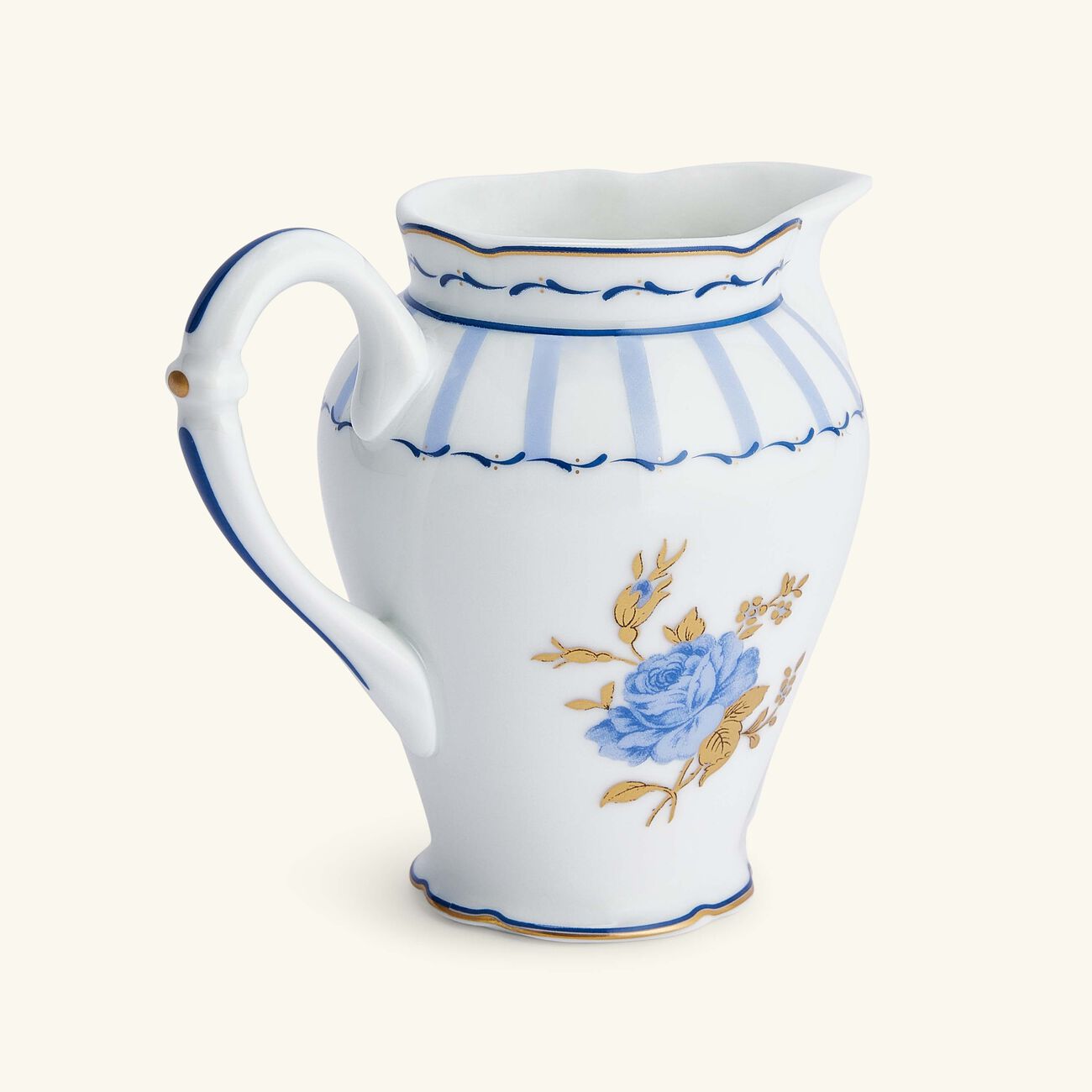 bernardaud brocante milk pitcher blue