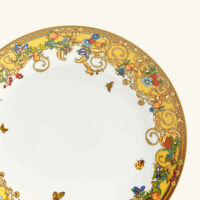 le jardin de versace dessert plate round white 20cm