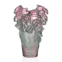 Green & Pink Mini-Vase Rose Passion, small