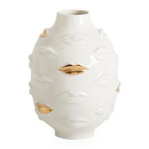 Gilded Gala Round Vase, medium