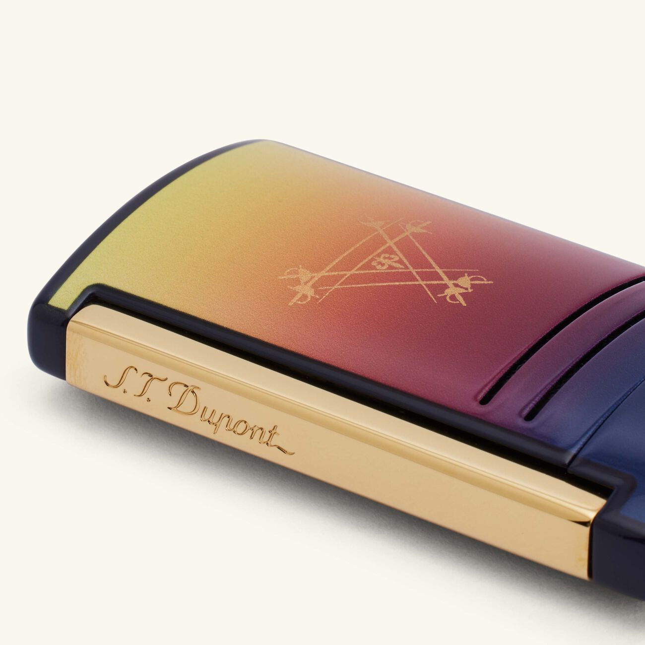 st dupont maxijet montecristo lighter violet