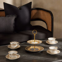 versace medusa gala tea cup set white