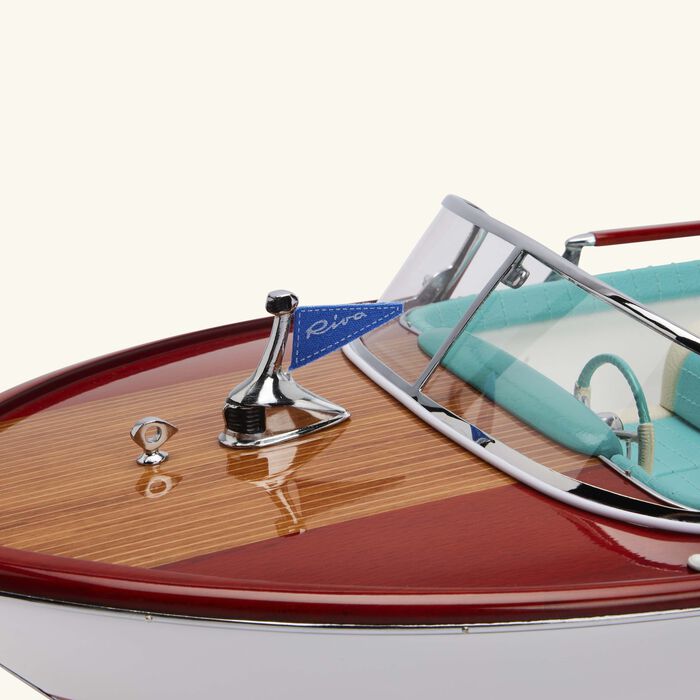 kiade riva junior model boat blue 55cm