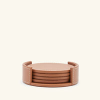 ralph lauren home wyatt coaster brown set of 4
