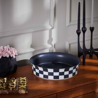 Damier Centerpiece White l objet damier centerpiece white