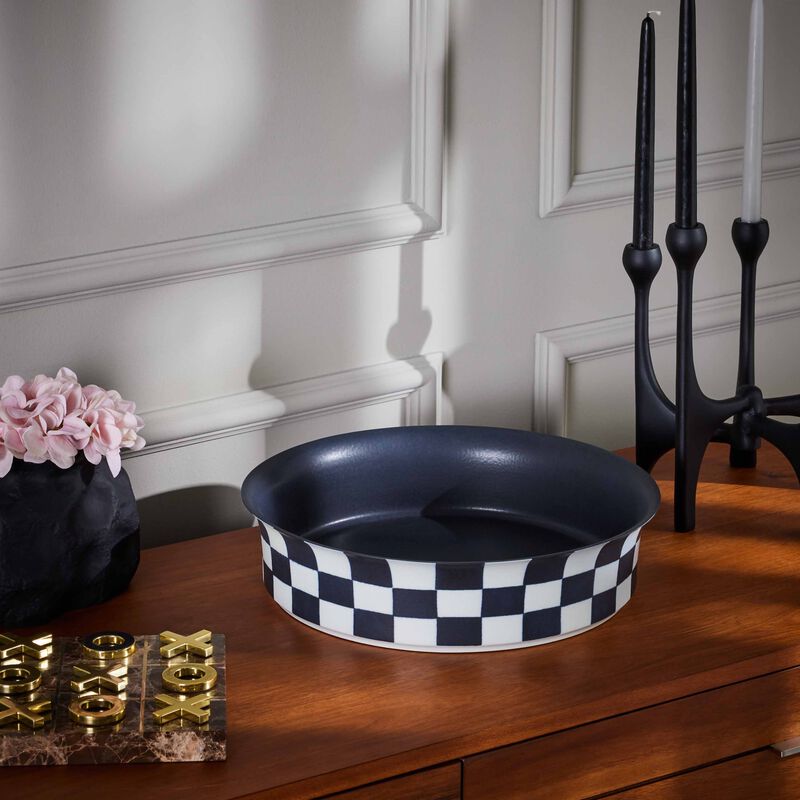 Damier Centerpiece White l objet damier centerpiece white