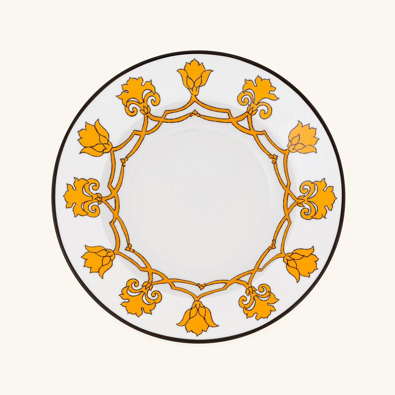 pinto paris jaipur soup plate yellow 22cm
