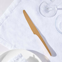 l ame de christofle dessert knife gold