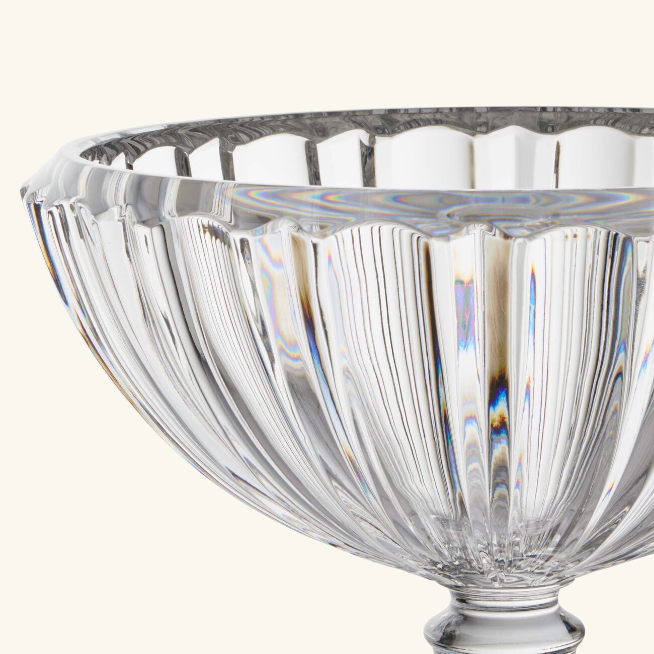 ماريو تشيوني وعاء ديكور إيرث شفاف بحجم كبير