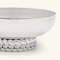 christofle babylone serving bowl silver plated