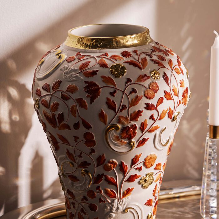 villari taormina vase large red