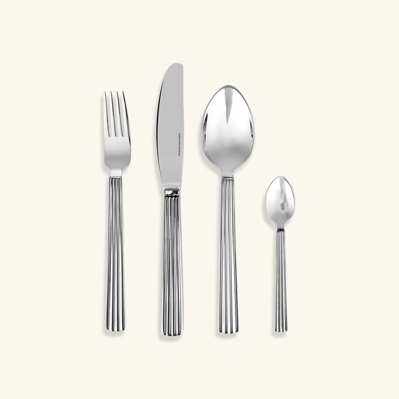 Bernadotte Cutlery Clear Set Of 24 georg jensen bernadotte cutlery clear set of 24