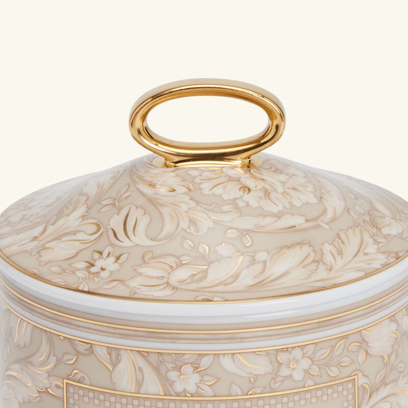 versace barocco beige trinket box small