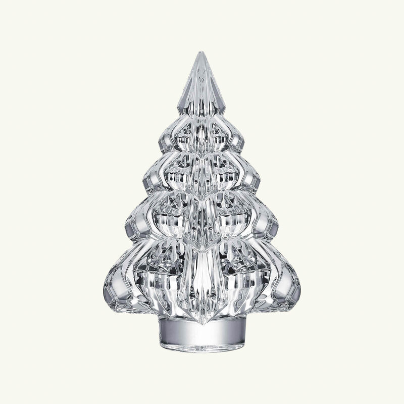 baccarat noel fir 2026 figurine mini clear