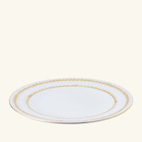 marie daage rafia charger plate round gold 30cm