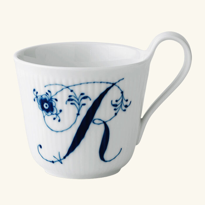 royal copenhagen alphabet collection r mug