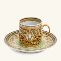 versace barocco mosaic tea cup saucer pattern