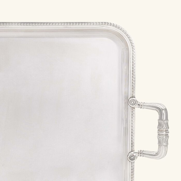 christofle malmaison serving tray rectangular large silver plated