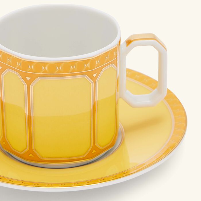 rosenthal signum jonquil coffee cup saucer yellow