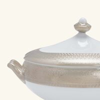 bernardaud divine soup tureen silver