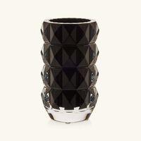 baccarat louxor vase small black