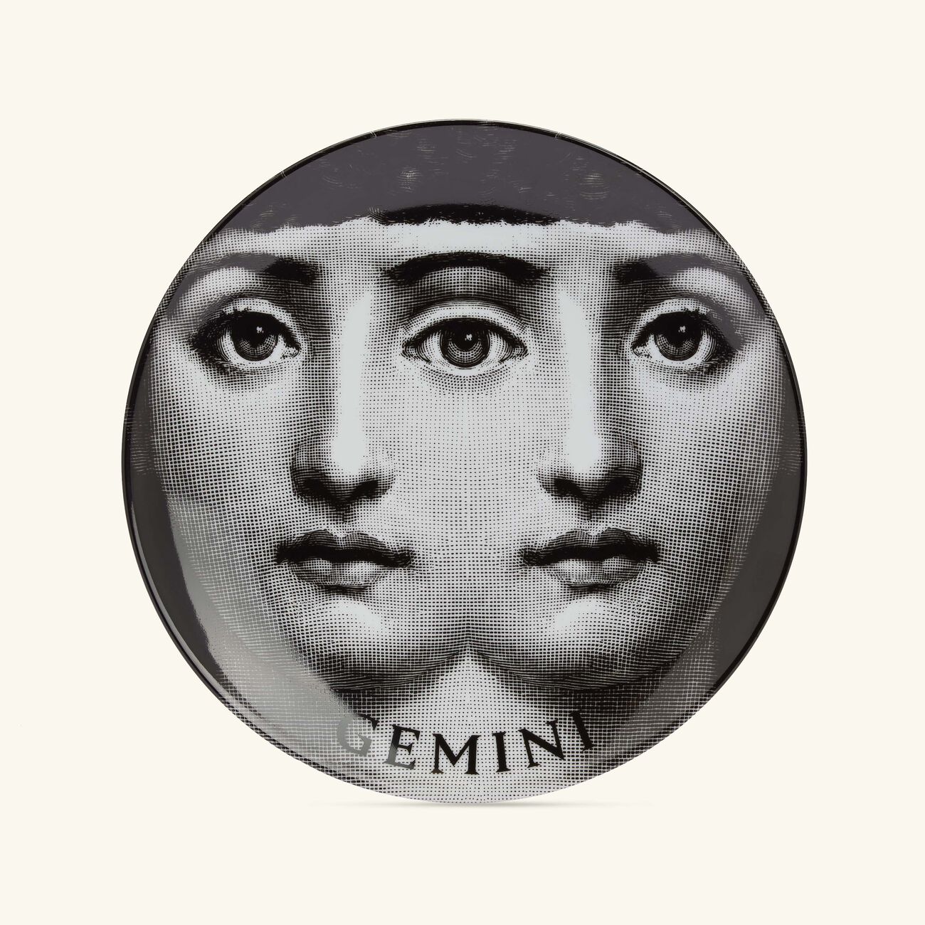 fornasetti tema e variazioni no 350 gemini wall plate