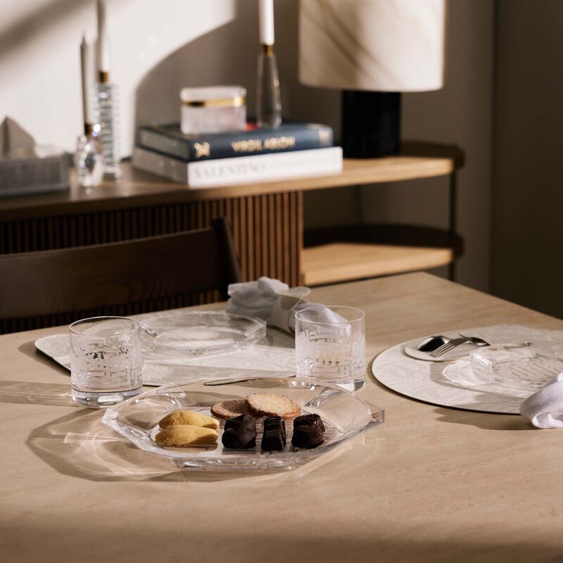 dimlaj dar underplate round clear 32cm