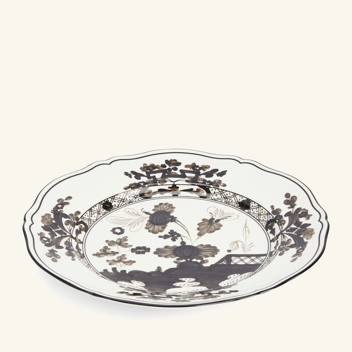 ginori 1735 oriente italiano dinner plate grey