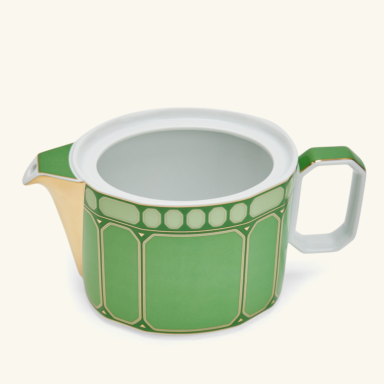 rosenthal signum fern tea pot green