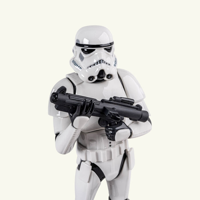 lladro stormtrooper sculpture large white limited edition