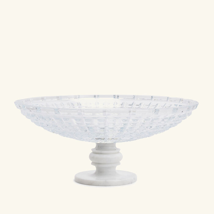 baccarat new antique centerpiece white limited edition