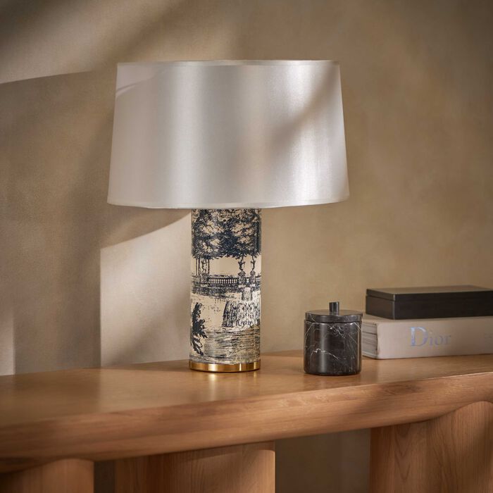 fornasetti giardino settecentesco lamp base