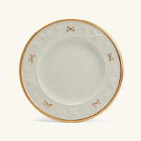 villari butterfly dessert plate round white 21cm