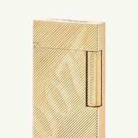 James Bond 007 Line 2 Gold Lighter اس تي دوبون james bond 007 line 2 gold lighter