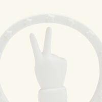 jonathan adler peace bookends white