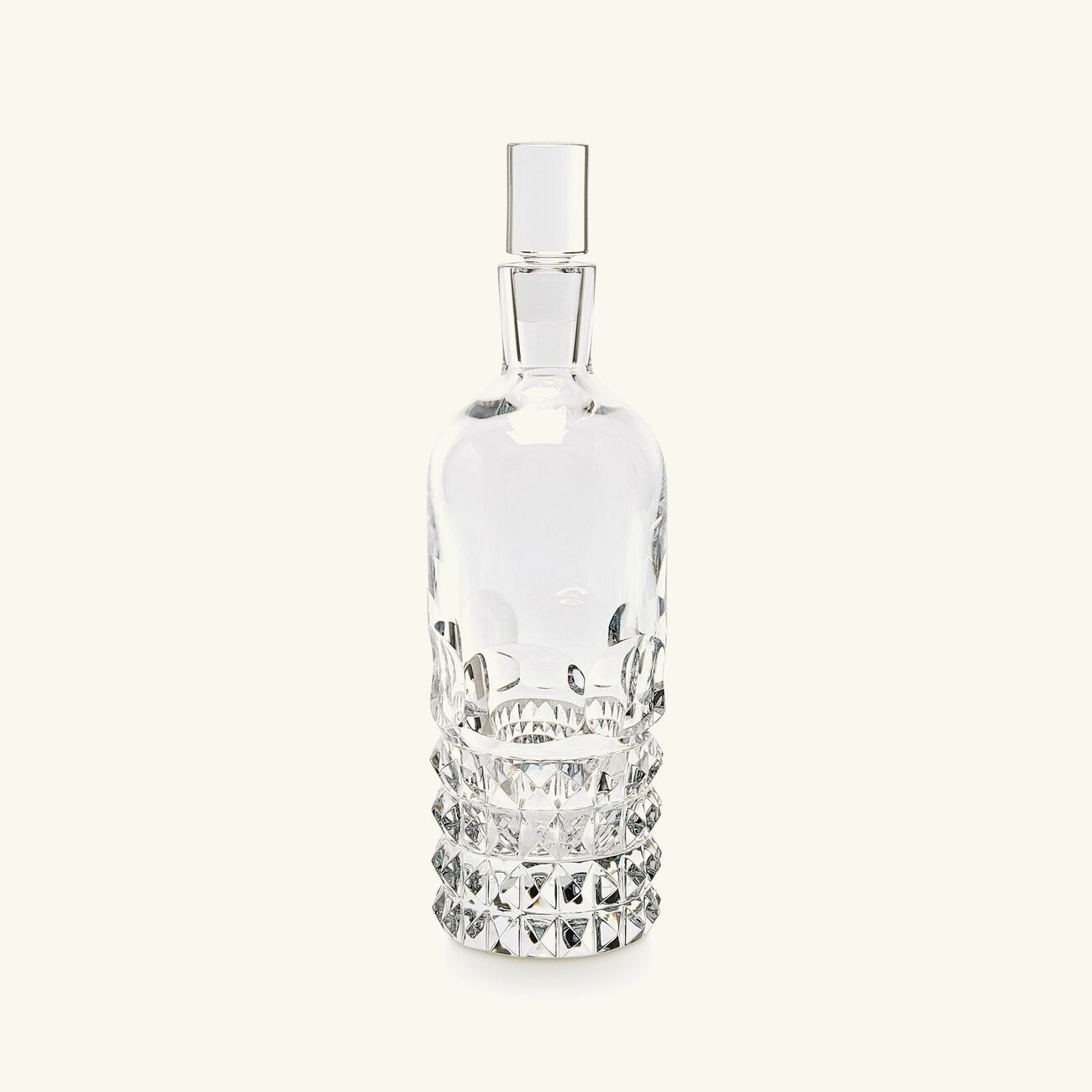 baccarat louxor round decanter clear