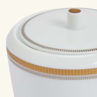 bernardaud gage sugar bowl white