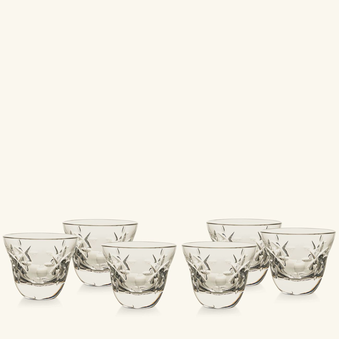 mario cioni c bicchierino kawa cup set of 6